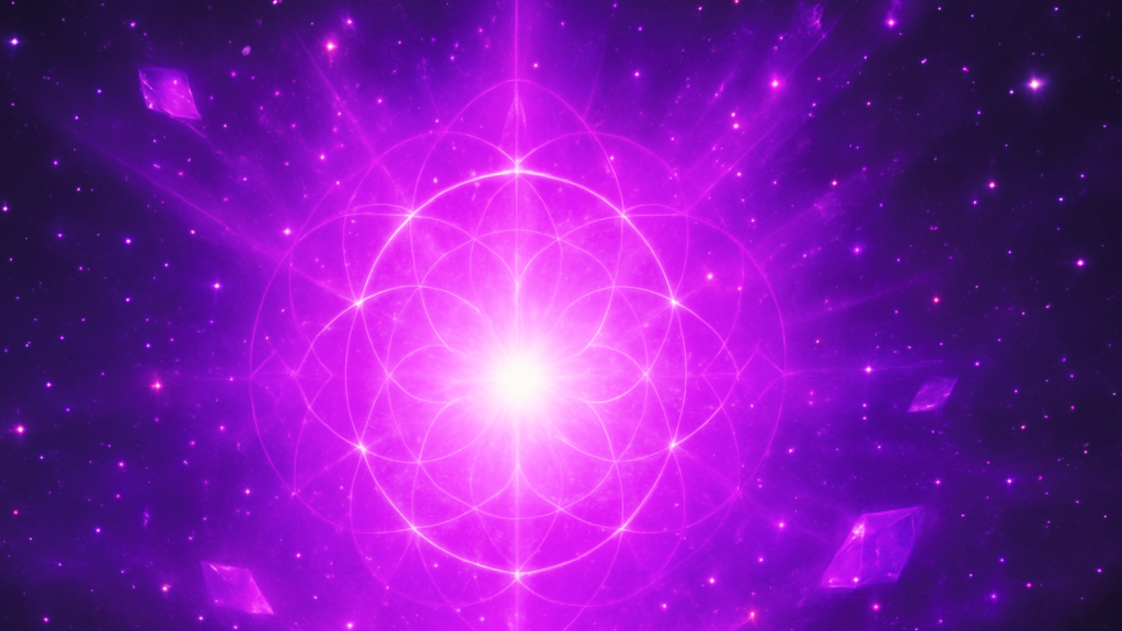 Violet Flame Symbols healing Course